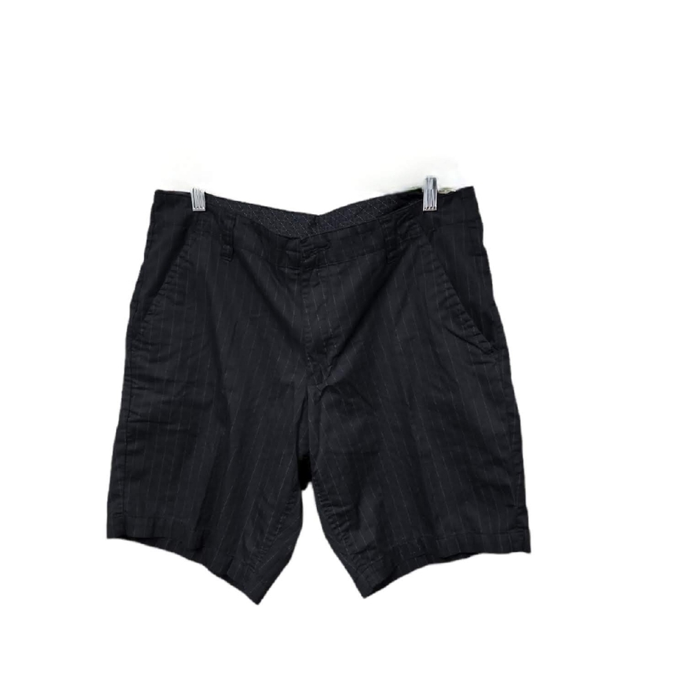 Bruno New York Men's Black Pin Stripped Shorts Size 34